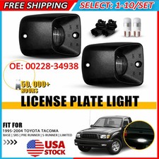 2-20x License Plate Light Housing W/Sockets & T10 Bulb Fit 95-2004 Toyota Tacoma picture