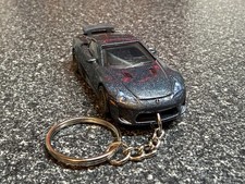 Lexus LFA Keychain Gray Diecast Hot Wheels Matchbox 2012 picture