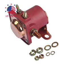 Red Solenoid Relay 12V Heavy Duty FIT FOR Ford Starter Car Truck - SW3 - SNL135 picture