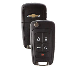 5-Button Chevrolet PEPS (push button start) Flip key remote Cruze Impala Camaro picture