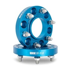 Mishimoto Borne Off-Road Wheel Spacers - 6x139.7 - 93.1 - 50mm - M12 - Blue picture
