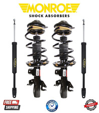 Complete Monroe Kit Front Coil Spring & Rear Shock For 13-16 Dodge Dart picture