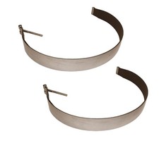2PK Fuel Tank Strap w/Webbing Replace Peterbilt Truck 11-04551-001P, 1104551001P picture