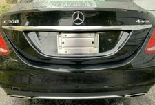 Rear License Plate Tag Holder Mounting Bracket for MERCEDES-BENZ + 8 Bolts New picture
