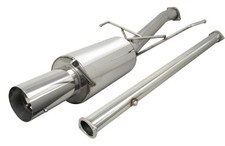For 2003-2006 Mitsubishi Lancer EVO 8 9 N1 Style Catback Exhaust System Muffler picture