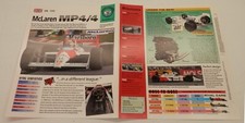 McLaren MP4/4 1988 Formula One Racer F1 Honda Powered IMP HOT CARS Brochure picture