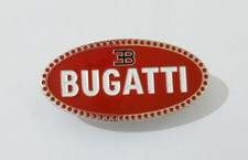 Early Bugatti Radiator Front Grill Hood Bonnet Badge Emblem Steel Made picture