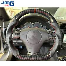 HYDRO DIP Carbon Fiber Steering Wheel Fit 06-13 Corvette C6 Z06 ZR1 US Stock picture