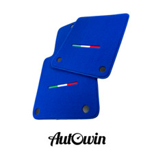 AutoWin Brand Blue Floor Mats for Ferrari 612 Scaglietti 2005-2011 | IT Edition picture