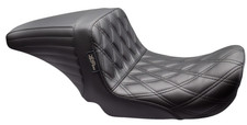 LE PERA 0803-0701 LKU-591DD Kickflip Up Front Seat - Double Diamond - Black - D picture