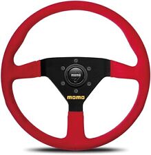 MOMO Steering Wheel  Red MOD 78 35cm Suede 78 M-64 JDM OEM PARTS picture