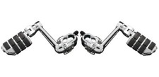 Kuryakyn 4050 Chrome Ergoe Cruise Mounts w Dually Pegs for Honda Valkyrie 98-03 picture