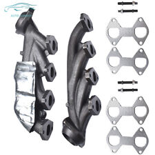 Left+Right Side Exhaust Manifold For 2004-2010/2011/2012 Ford F-150 F150 5.4L V8 picture