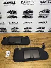 05-13 C6 Corvette Sun Visor Pair Left Right W/ Homelink Door Opener OEM DAMAGE picture