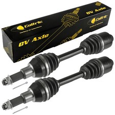 Caltric Rear Left & Right Complete Axle For Polaris Sportsman 400 4X4 2001-2002 picture