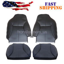 For 1998-2002 Dodge Ram 1500 2500 SLT Both Side Leather Seat Cover Black picture