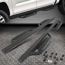 FOR 2005-2021 TACOMA DOUBLE CAB ROUND BAR SIDE STEP NERF BAR RUNNING BOARDS picture