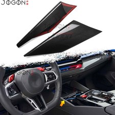 Real Carbon For BMW M5 G90 G99 Touring 2025+ Console Gear Storage Side Panel 2PC picture
