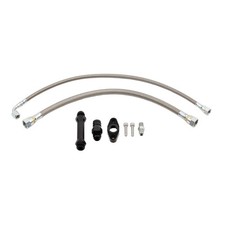 Wehrli WCF100279 Oil Line Kit for High Mount 2nd Gen Turbo Swap for Cummins picture
