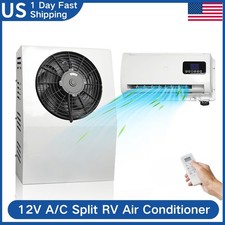 12V 12000BTU Air Conditioner Mini Split A/C Kit Unit For Vans Semi Trucks RV Bus picture