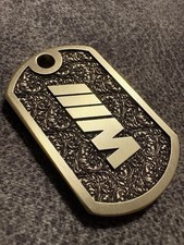 BMW M Solid Brass Keychain picture