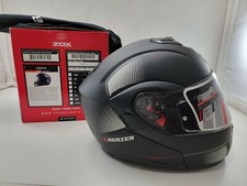 ZOX Z-MOD10 Atom Modular Motorcycle Helmet - Matte Black - Size XS - *NEW* picture