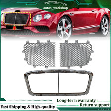 Continental GT GTC Chrome Main Grille Surround With Left Right Mesh Inserts picture