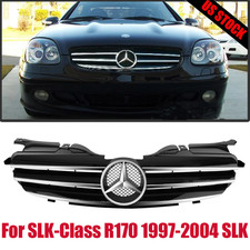 For Mercedes Benz SLK-Class R170 97-04 SLK200 SLK230 SLK320 Chrome Black Grille picture