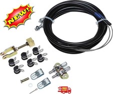 Kit completo universal de cable de freno de mano de emergencia | Reemplazo para  picture
