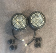 02-06 Yamaha Banshee Stock OEM Headlights White Triangle Plug LQQK picture