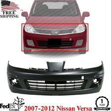 Front Bumper Cover Primed For 2007-2012 Nissan Versa Hatchback / Sedan picture