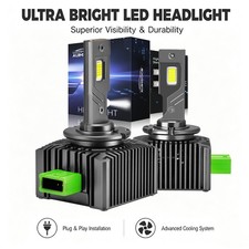 For Aston Martin One-77 2011 2x LED Headlight D3S Bulbs Super Bright Cool White picture