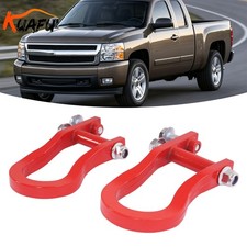 Pair Heavy Duty Tow Hook For Chevy Silverado GMC Sierra 1500 2007-2019 #84192871 picture