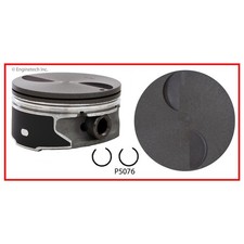 Enginetech P5076(8)STD Engine Piston Set Without Rings for Cadillac and GMC Mode picture