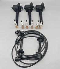 9091902215 3x Ignition Coil & 6x Iridium Spark Plugs Wires for Toyota Camr picture