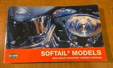 2005 Harley-Davidson Softail Models Owner's Manual Genuine OEM 99469-05 picture