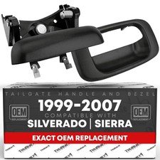 Tailgate Handle & Bezel for Chevrolet Silverado; GMC Sierra 1500, 2500, 3500 ... picture