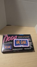 Vintage Kool Glo (Purple) Neon License Plate Frame Or Brake Light Indicator 90s picture