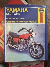 1970-1983 Yamaha 650 Twins Haynes Owners Workshop Manual Series picture