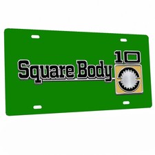 1975 - 1980 Scottsdale 10 Square Body Emblem  Aluminum License Plate Sign picture