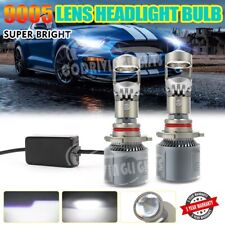 2X 9005 HB3 Bi-LED Lens Projector Headlight Bulbs High Low Beam White Lamp 200W picture