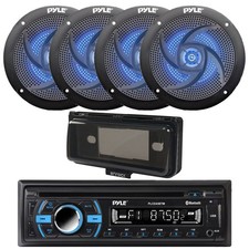 Pyle Marine Bluetooth Receiver, 4x 4