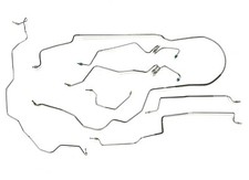 1978-87 Cutlass Complete Prebent Brake Line Kit Stainless Steel picture