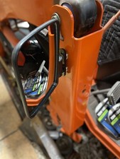 2 magnetic back up mirrors skid steer loader bobcat john deere gehl new holland picture