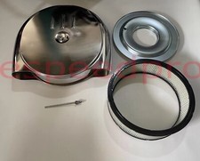 For 1951-1956 Cadillac Oldsmobile Retro Style Air Cleaner Chrome Steel Hot Rod picture