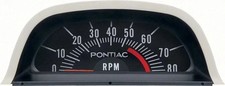 Hood Tachometer 5500 Redline AMD Fits Pontiac Firebird K-6468975 picture