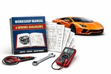 Lamborghini Aventador S, SV, SVJ, Full Wiring Diagrams  And Repair Manuals picture