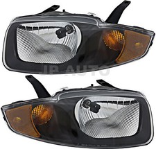 For 2003-2005 Chevrolet Cavalier Headlight Halogen Set Driver and Passenger Side picture