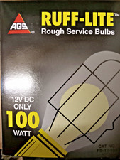 12V DC 100W ROUGH SERVICE LIGHT BULB (4PK) picture