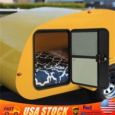 26x36 Inch RV Camper Teardrop Trailer Door, Left Driver Side Trailer Entry Door picture